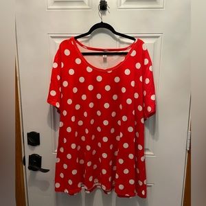 Ambrie Minnie Mouse Tunic 2x